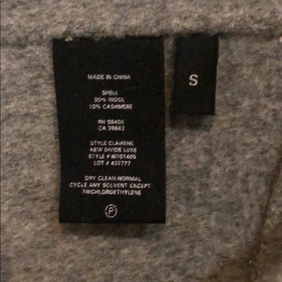 Theory Wool Cashmere Clairene Coat - Picture 3 of 3